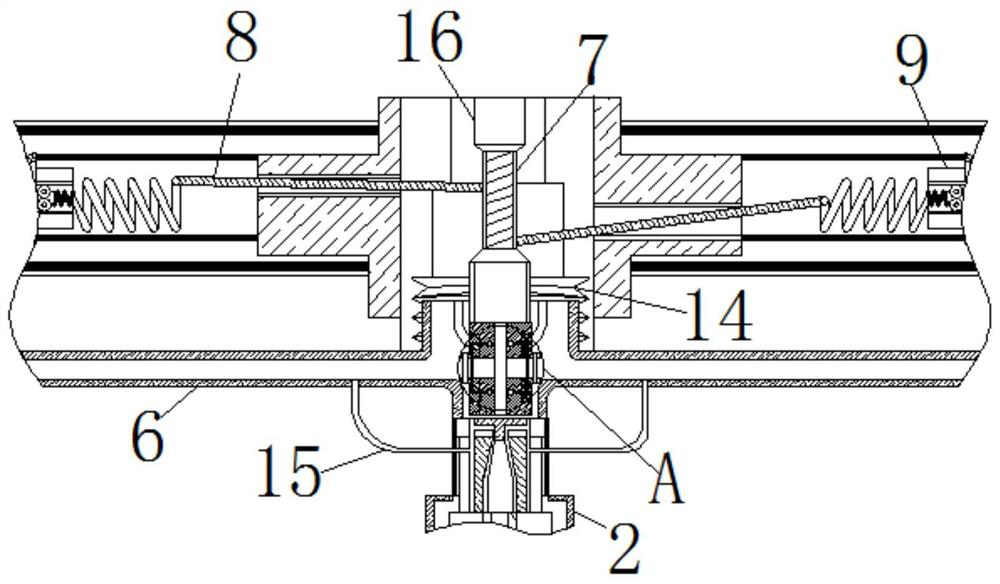 Radome manufacturing equipment based on glue-printing bonding stretching method