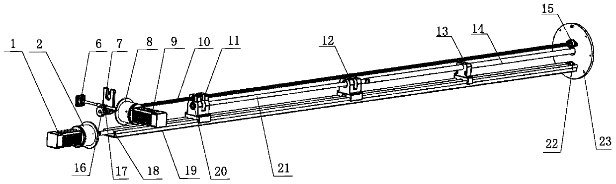 A Long Stroke Pushing and Rotating Device for Natural Gas Hydrate Core Tube