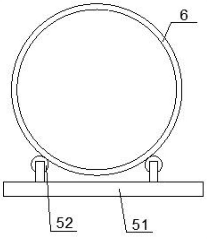 Lining grinding mechanism for pipe die repairing