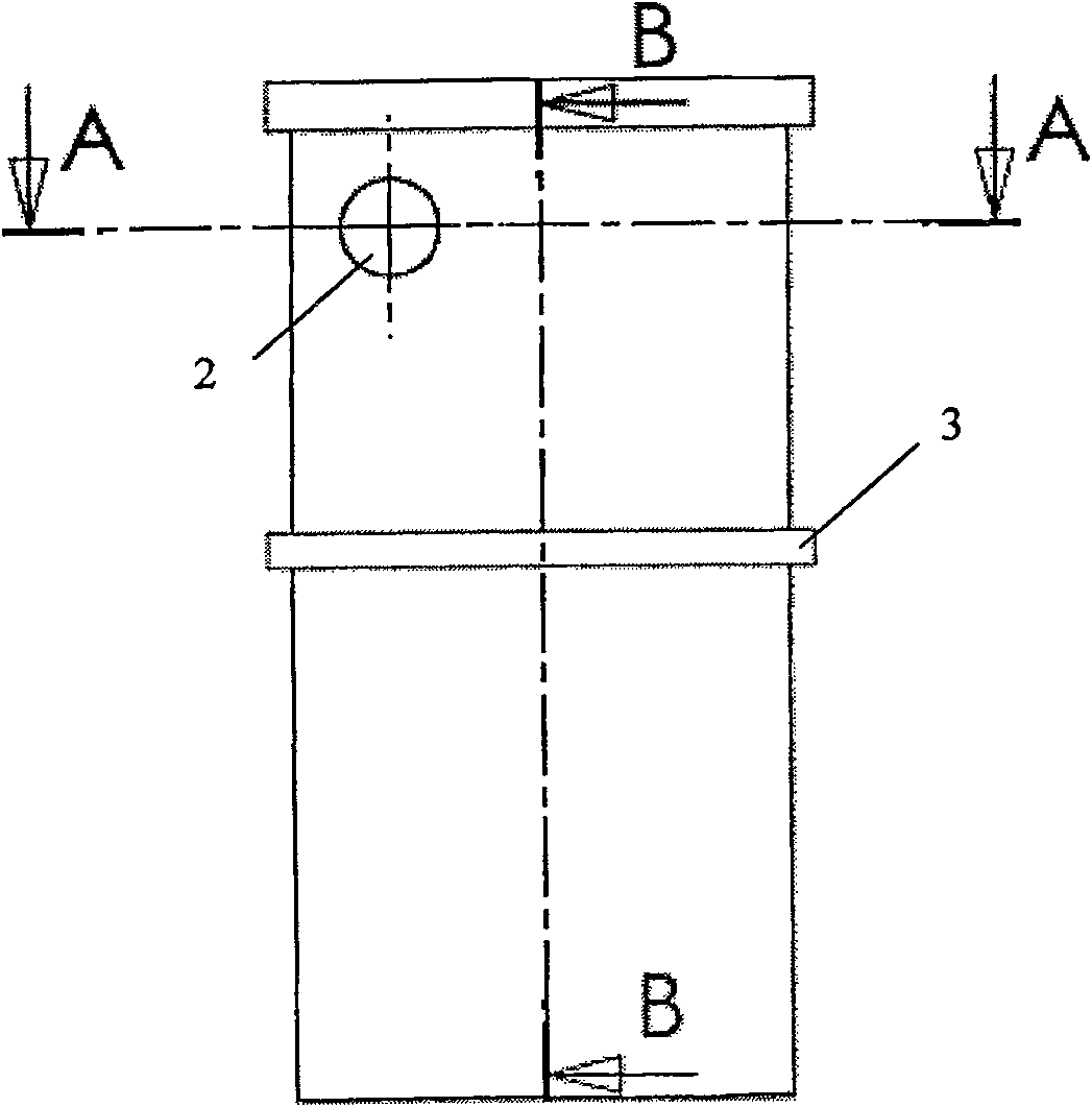 Device for measuring temperature of hot-rolled strip steel