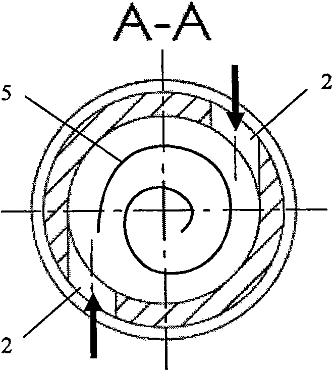 Device for measuring temperature of hot-rolled strip steel