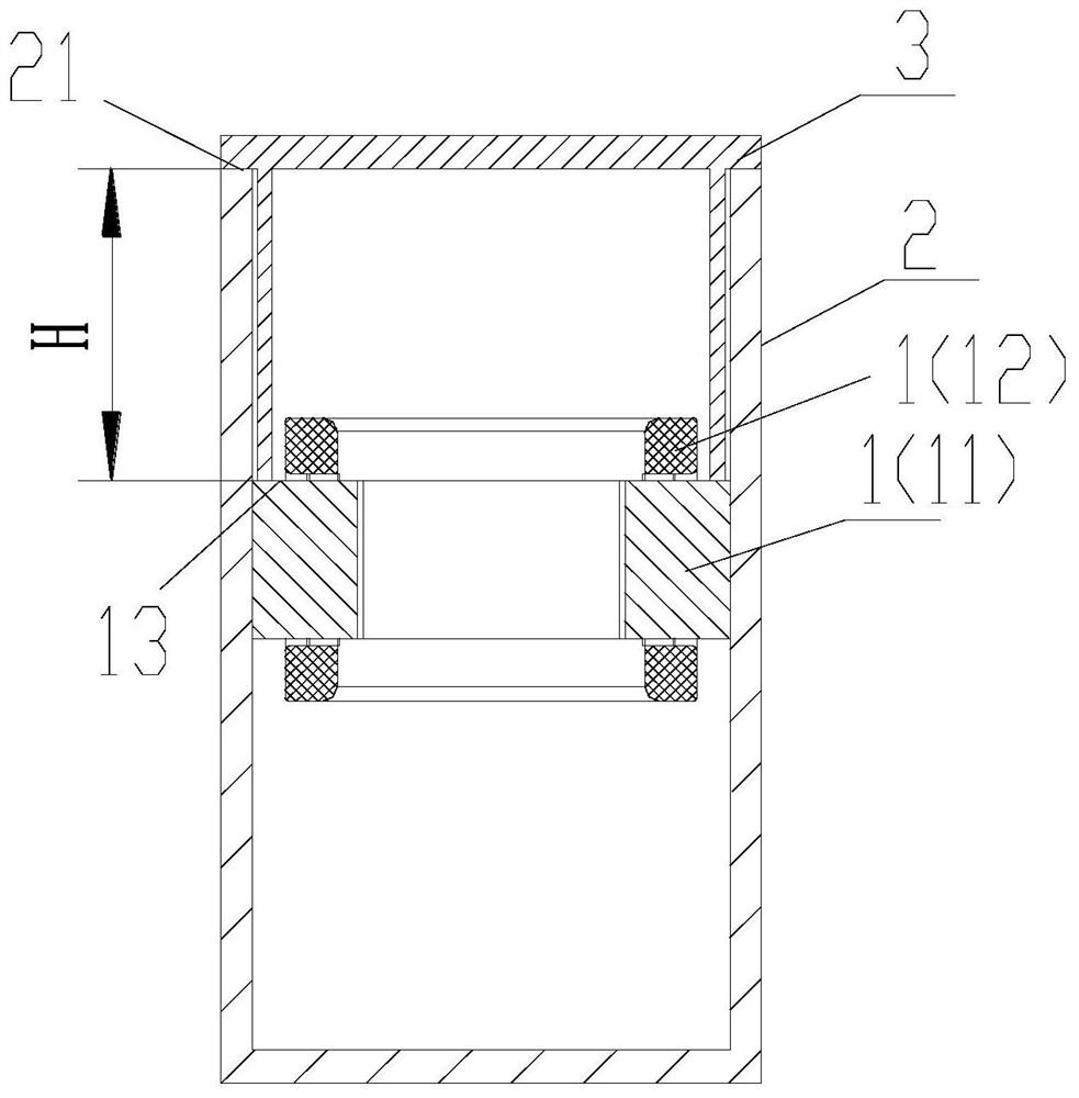 Stator fixing device, compressor and motor