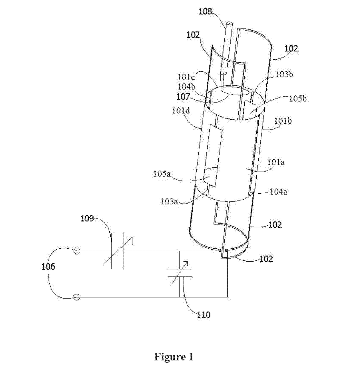 Electron-nuclear double resonance resonator