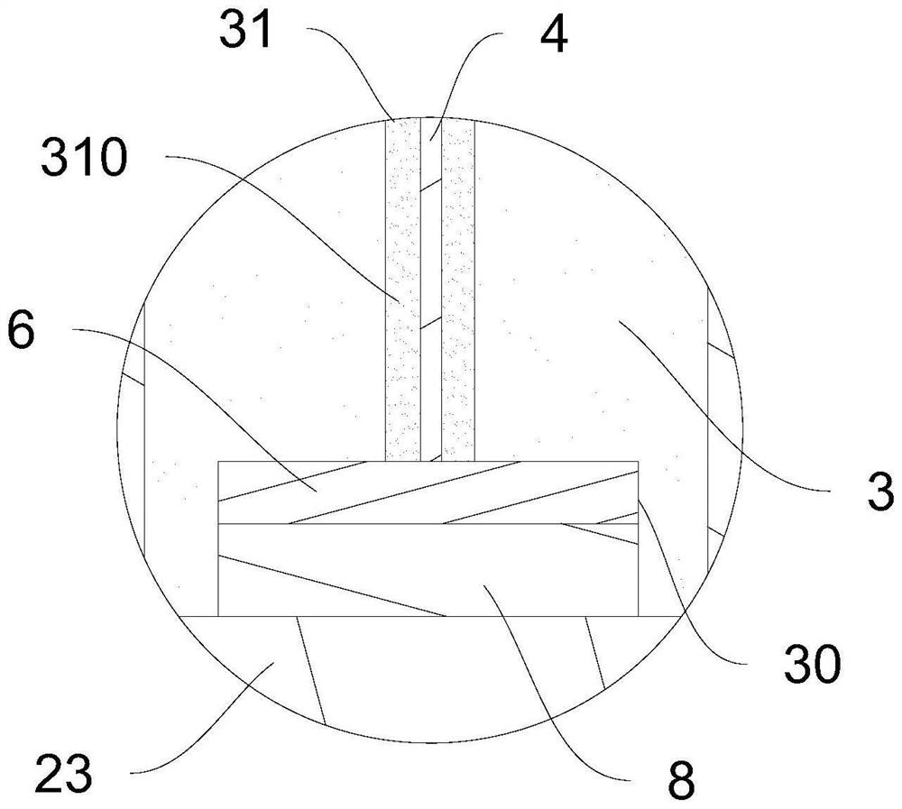 Split-phase real-time accurate reactive power compensation equipment with temperature measurement assembly