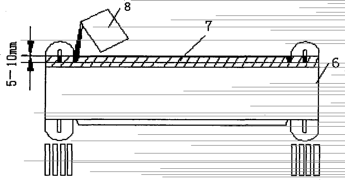 Paint immersing method of stator of outdoor open-type motor