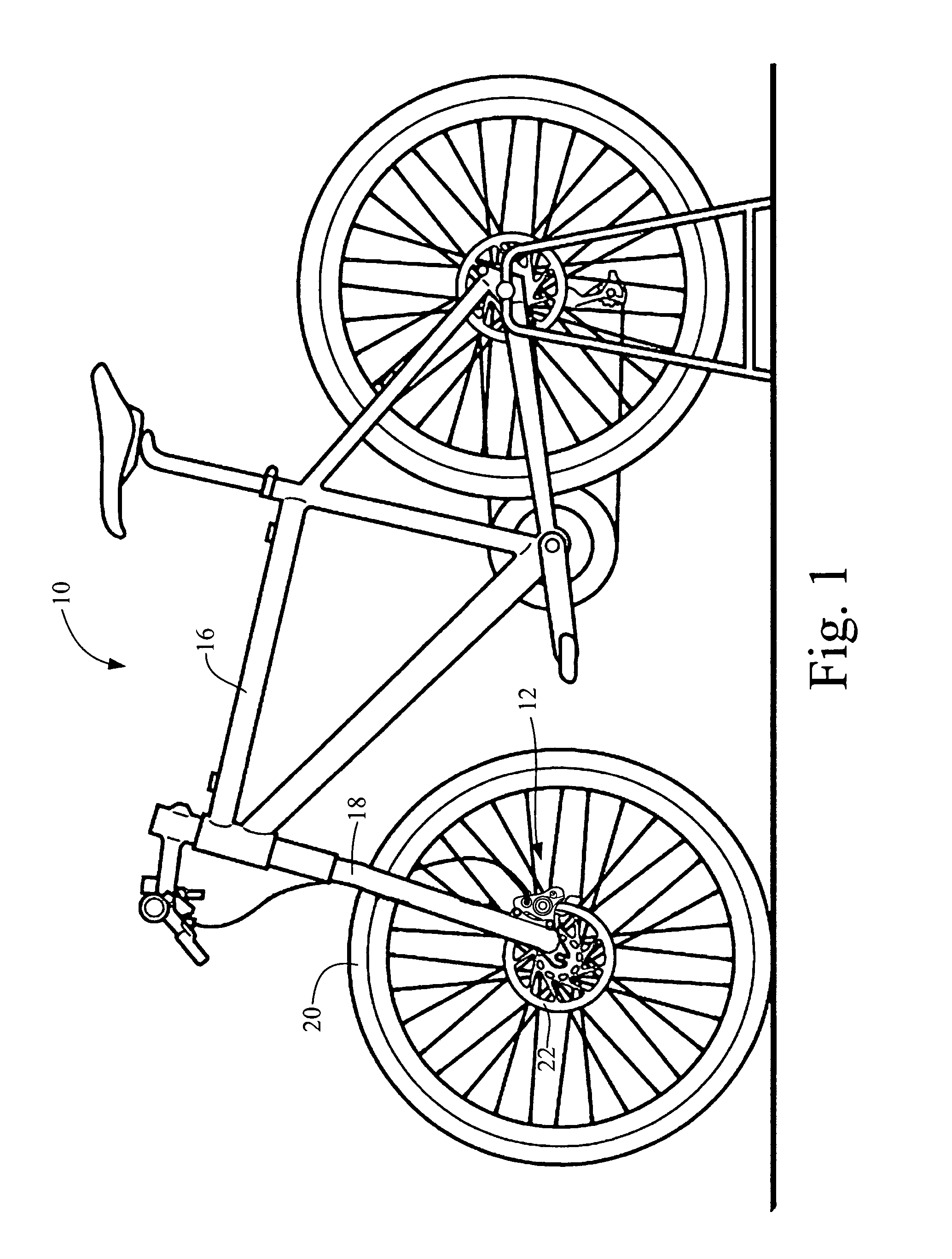 Bicycle brake caliper assembly