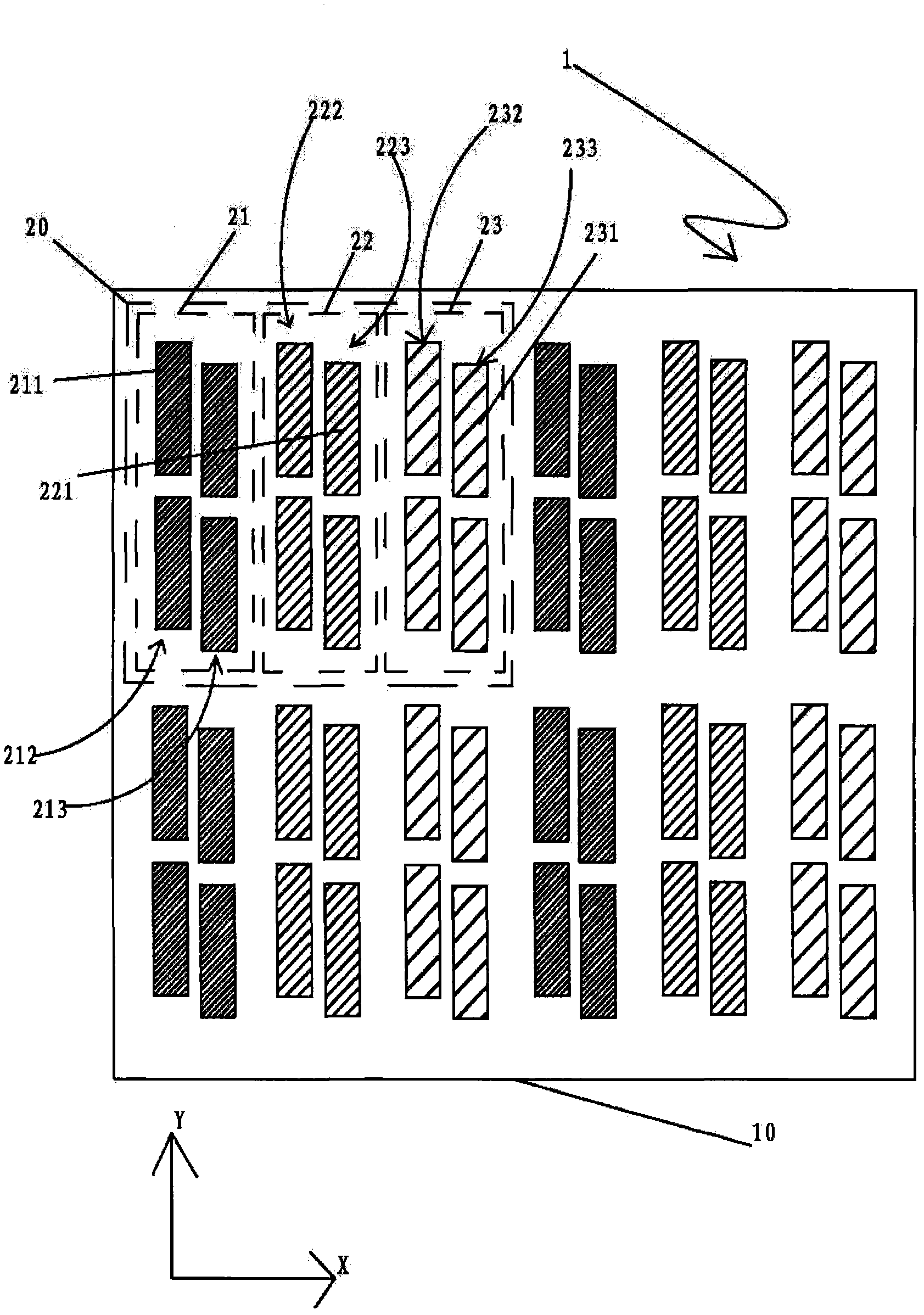 Pixel structure of organic light emitting diode (OLED)