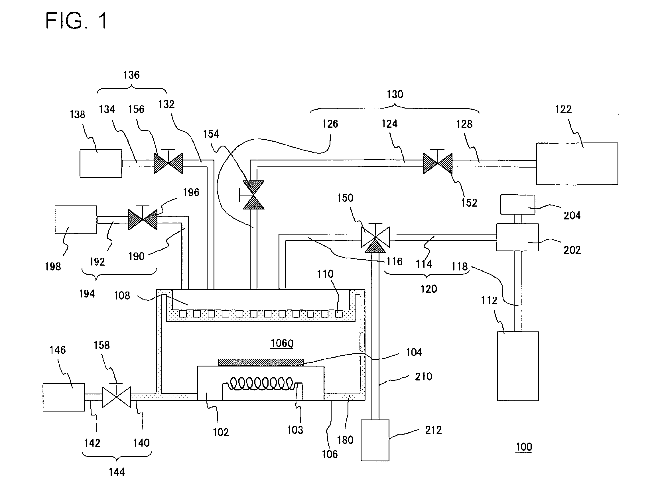 Method for processing interior of vapor phase deposition apparatus, method for depositing thin film and method for manufacturing semiconductor device