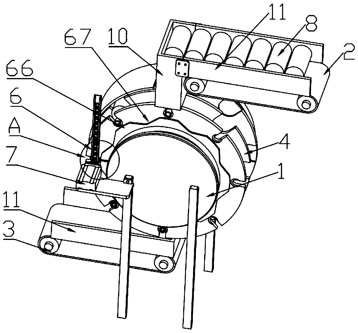 Plastic bottle stopper production equipment