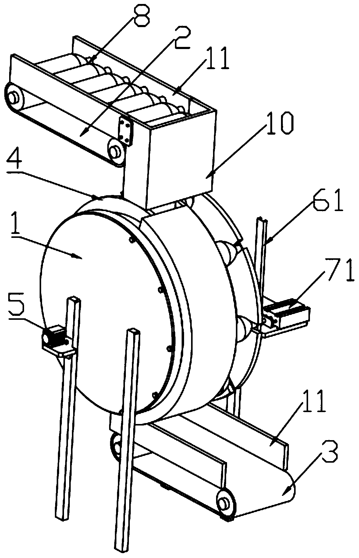 Plastic bottle stopper production equipment