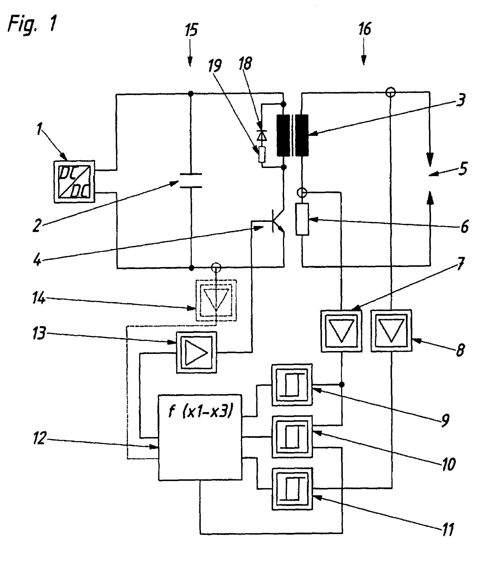 Ignition device for an internal combustion engine