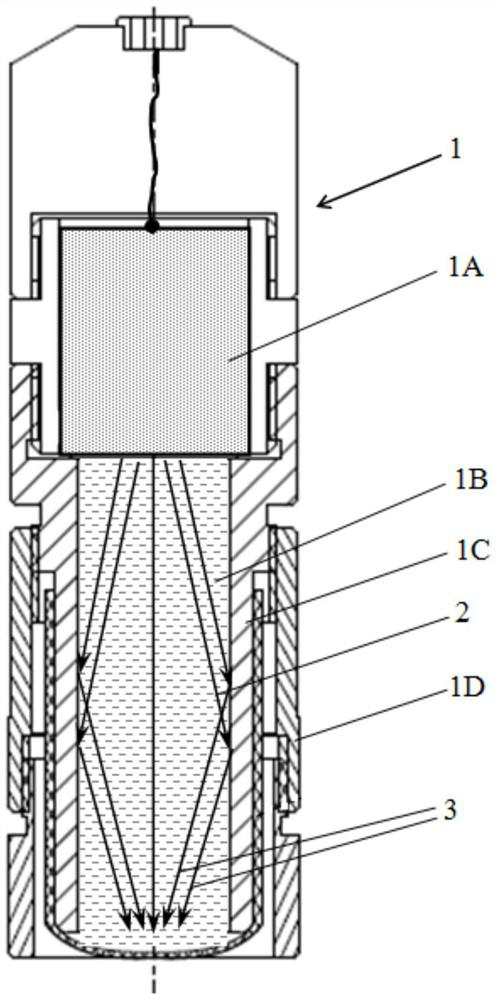 A Method for Improving the Quality of Ultrasonic Transducer's Delayed Sound Column