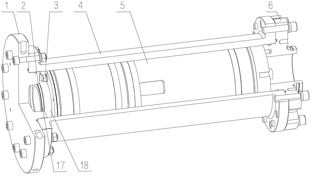 Double-path multi-section battery compartment resistant to vibration and easy to maintain