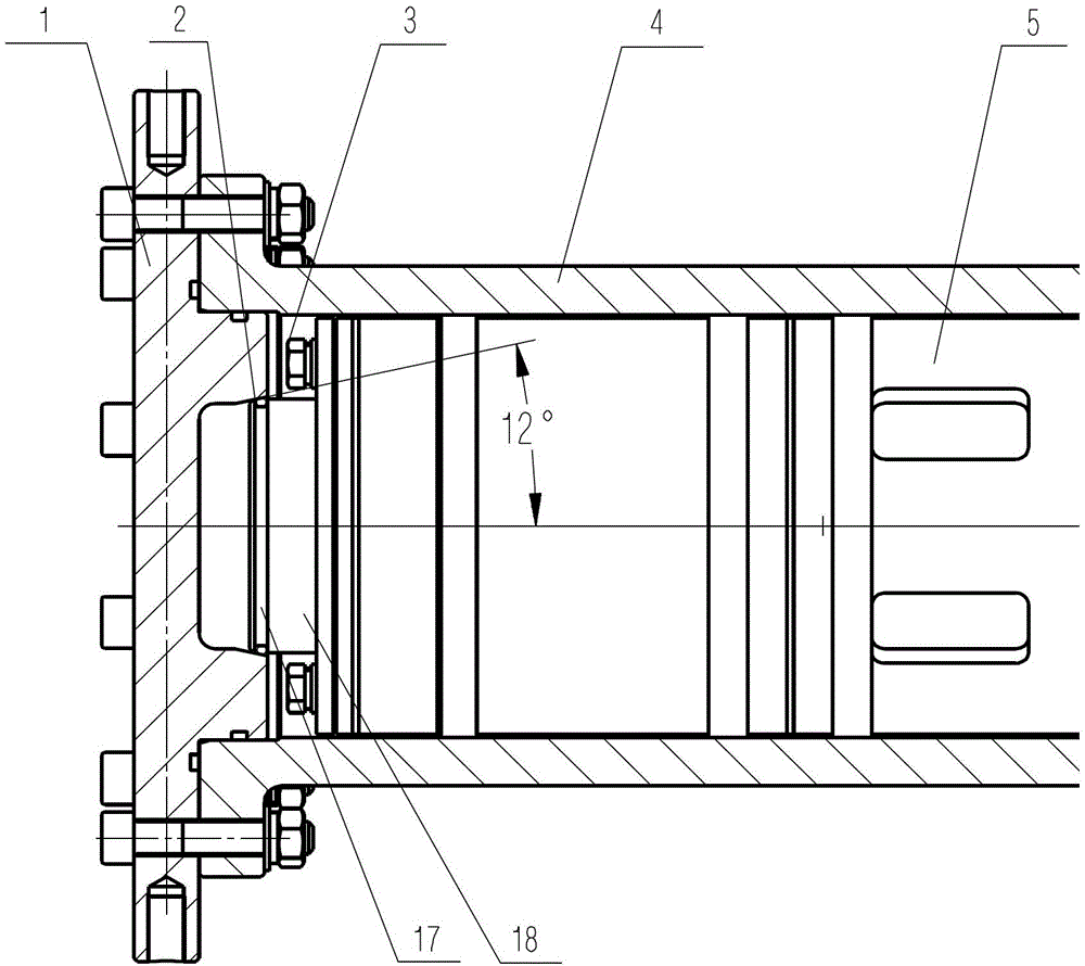 Double-path multi-section battery compartment resistant to vibration and easy to maintain