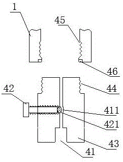 Gas blasting trigger and fracturing device