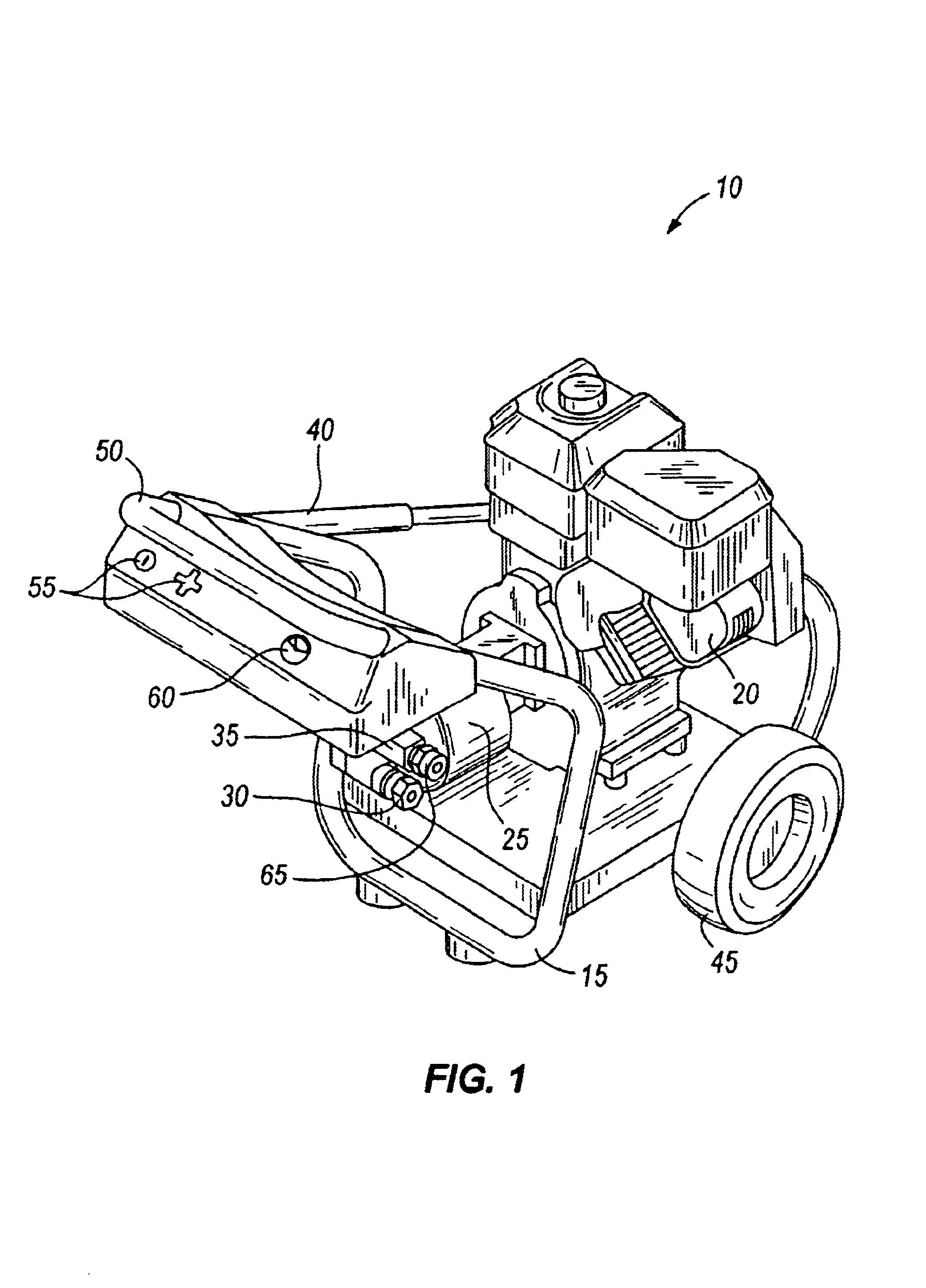 Flow-actuated trapped-pressure unloader valve