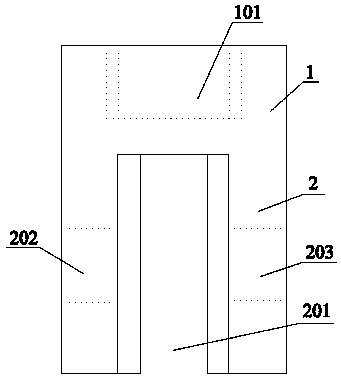 Clamping device for high-temperature tensile sample for metal sheet and use method of clamping device