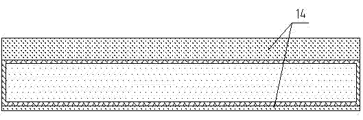 Multi-chip horizontal packaging, etching-after-packaging and pad exposed packaging structure and manufacturing method thereof