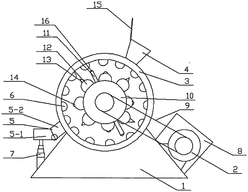 Kneading device for okra leaf processing