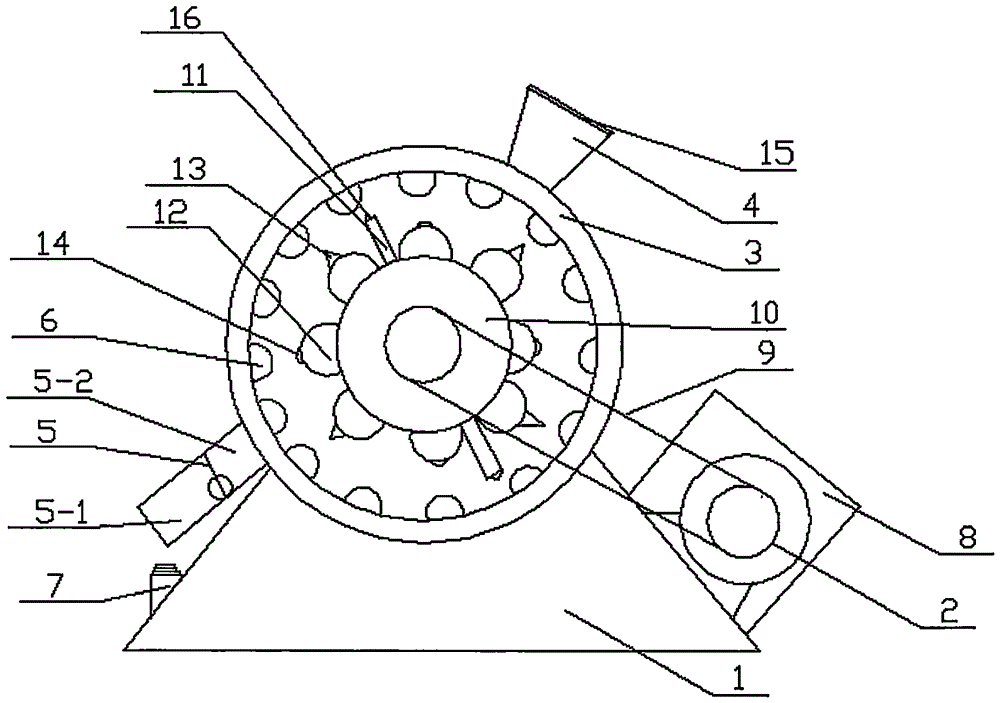 Kneading device for okra leaf processing