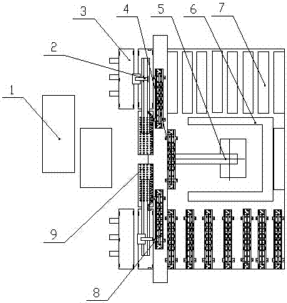 Automatic stacking machine and automatic stacking method