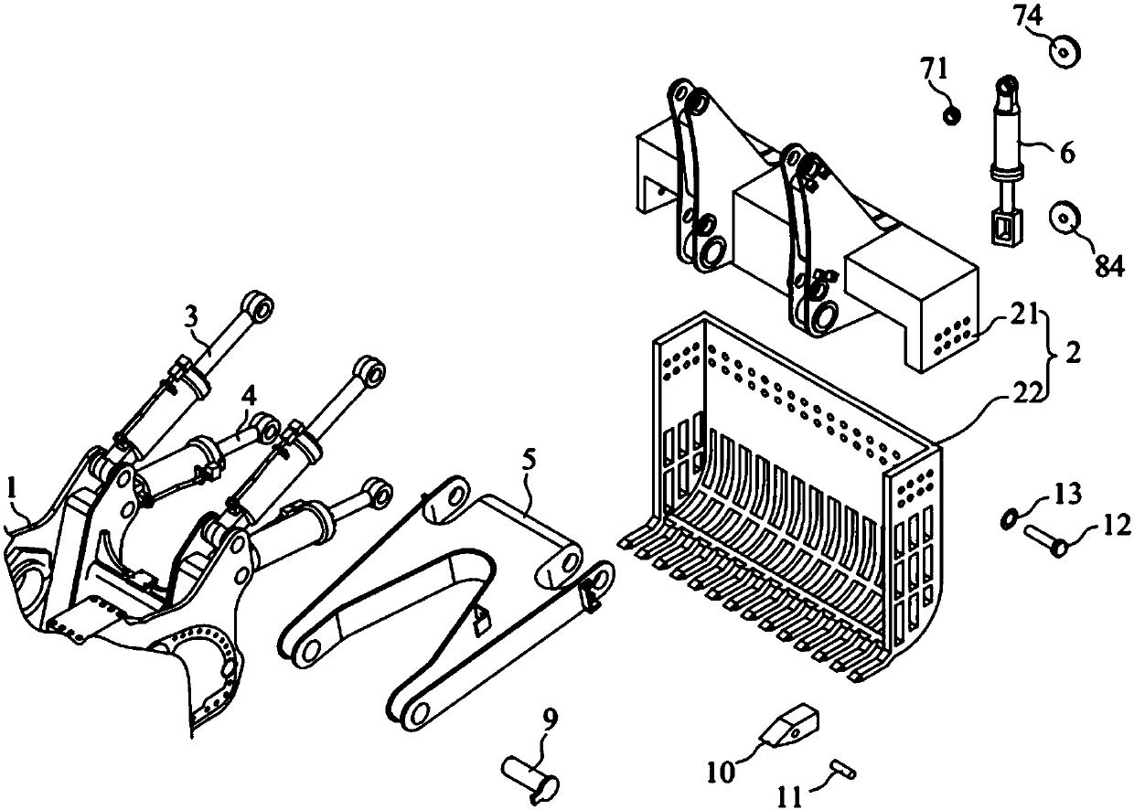 Stone picking device and stone picking control method