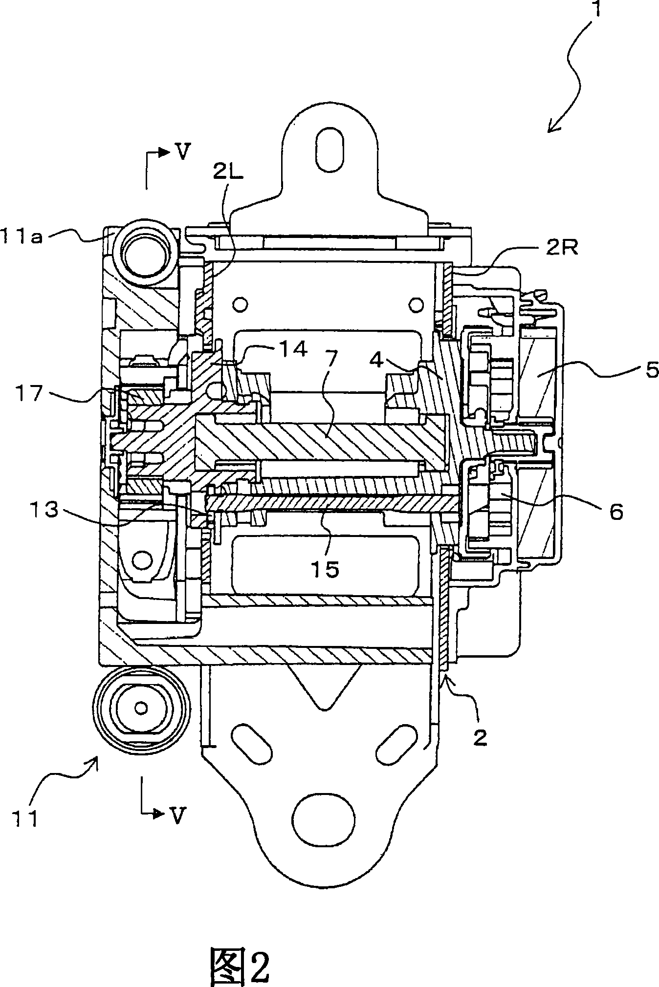 Seat belt retractor and seat belt apparatus