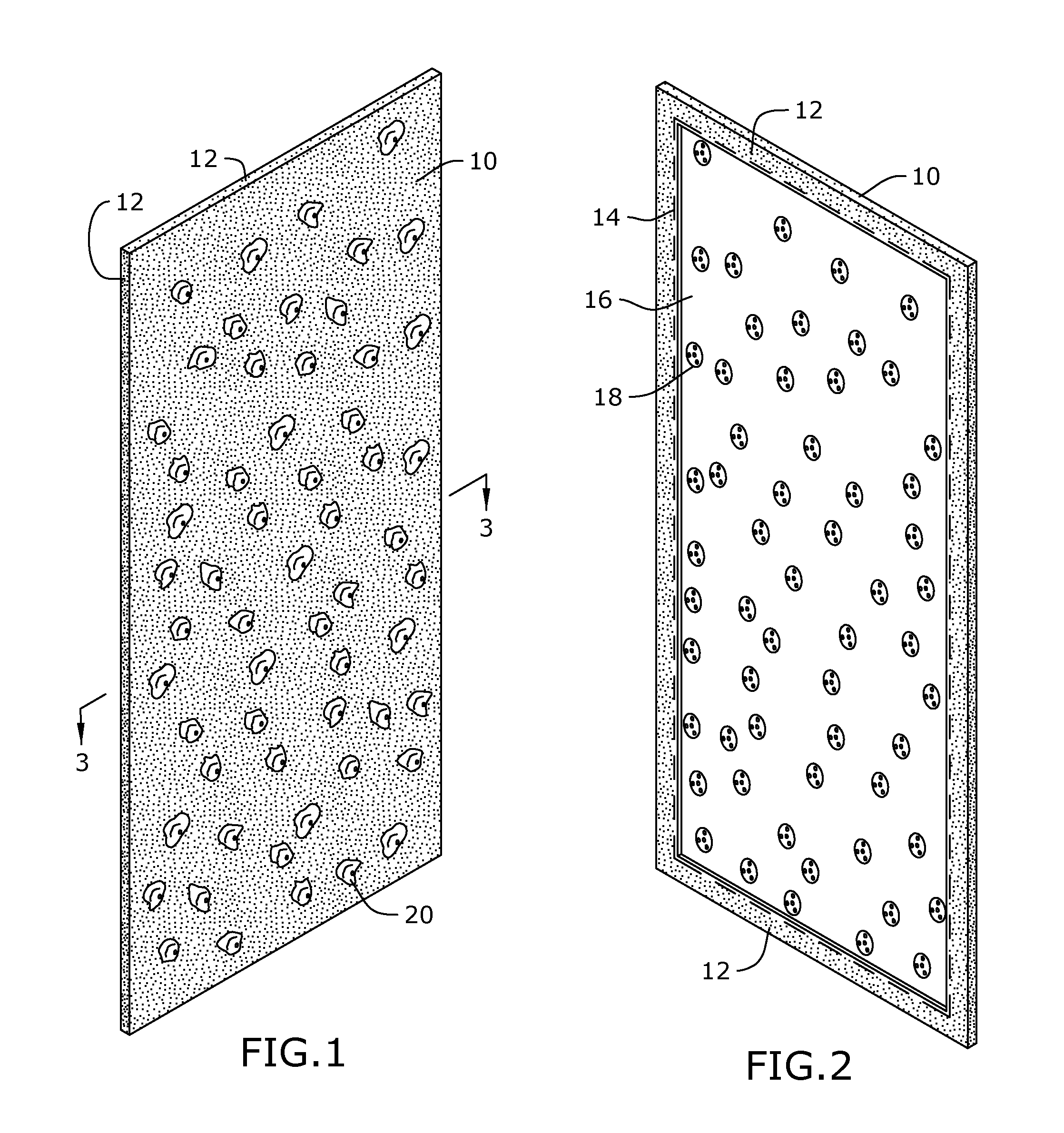 Climbing wall with compressible layer