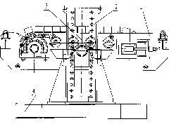 Adjustable pipeline inclined surface supporting device for submarine pipeline laying