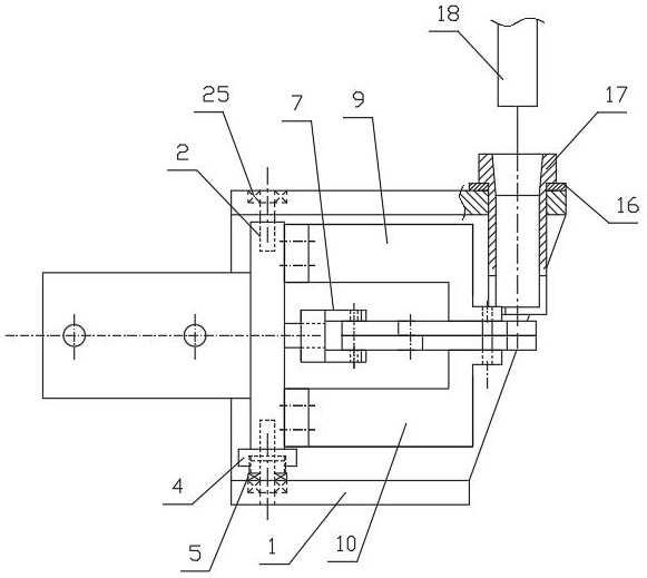 A swing type welding wire shearing device