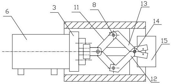 A swing type welding wire shearing device