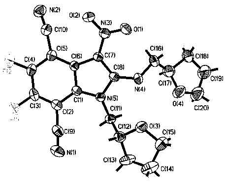 Fully substituted 3-nitroindole compound and its intermediate compound, preparation method and application