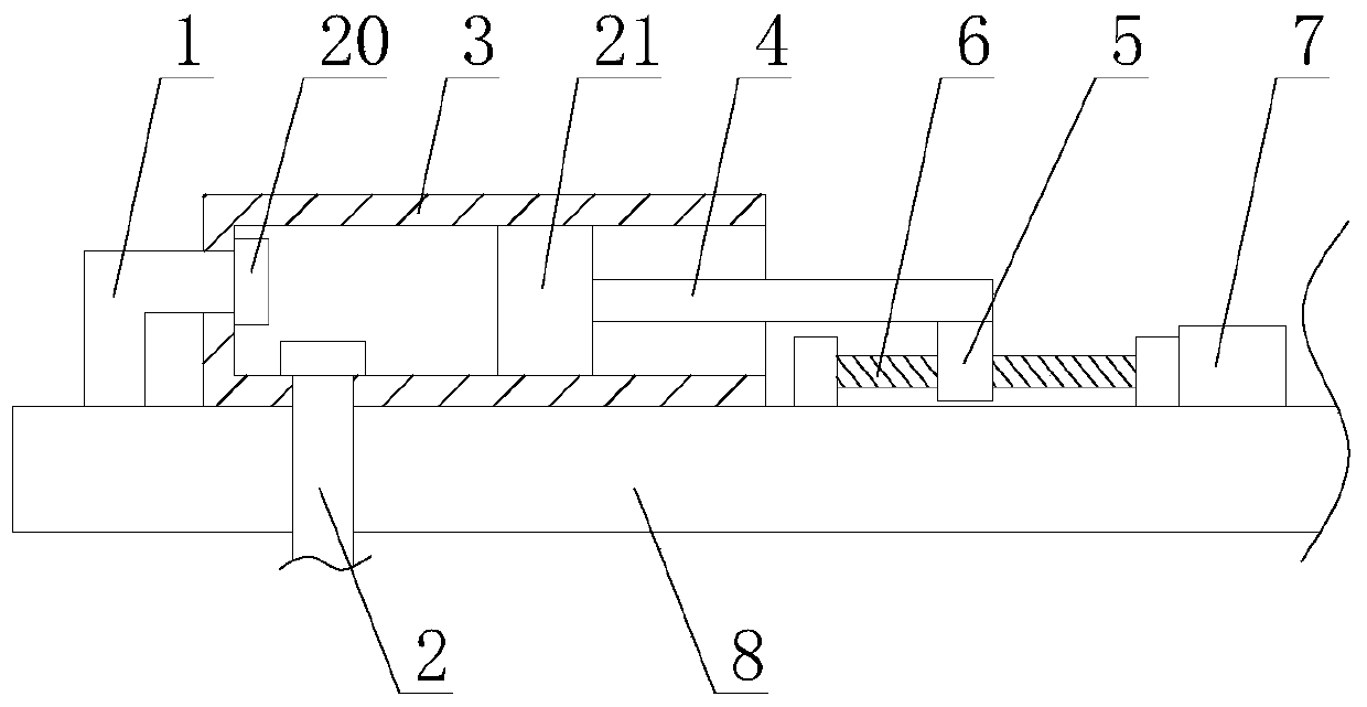 Water-saving irrigation equipment with humidity detection function