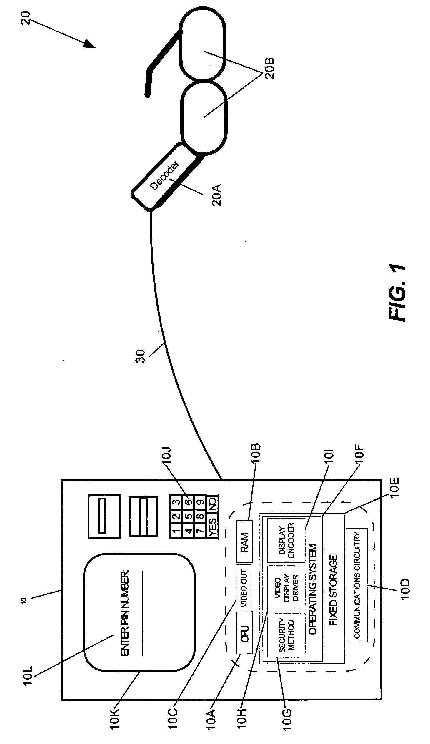 Secure entry of a user-identifier in a publicly positioned device