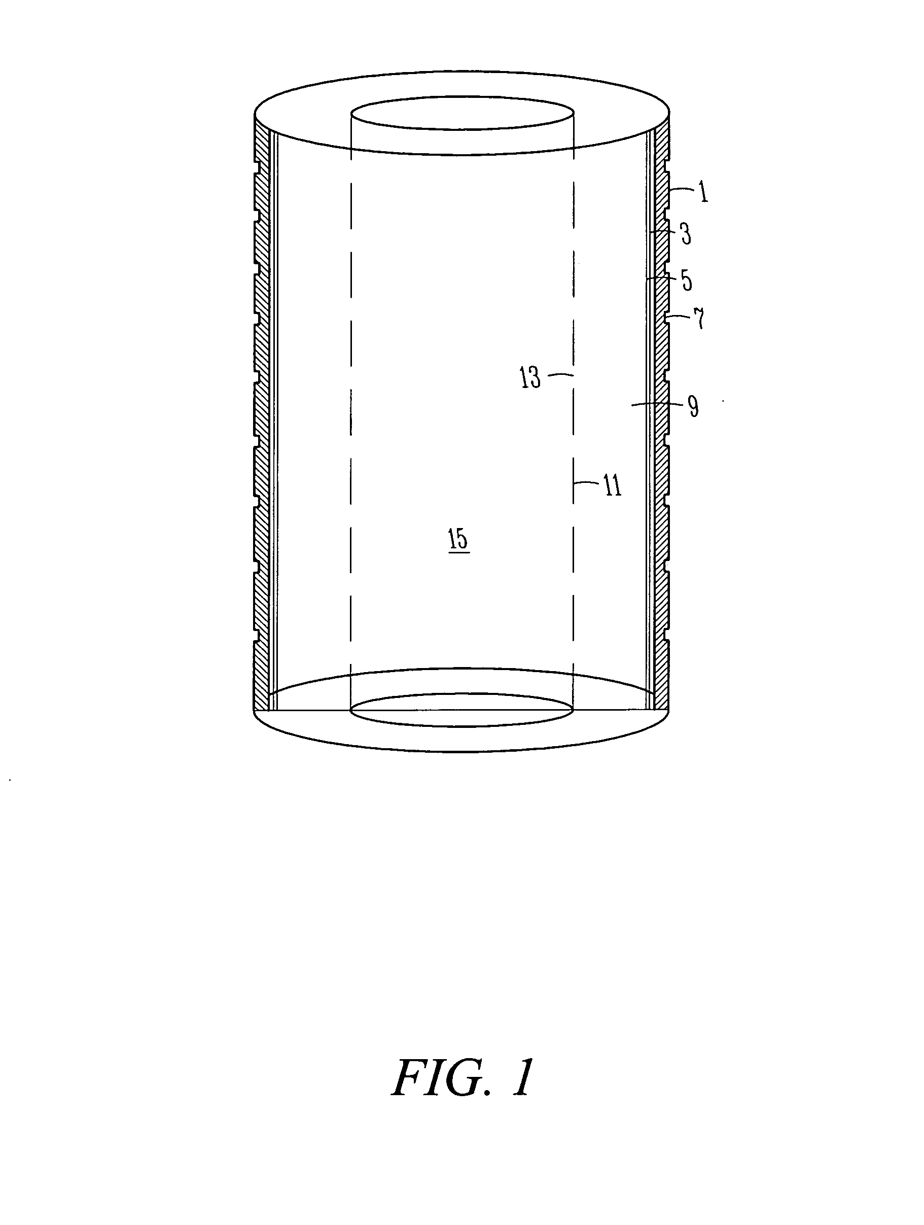 Cylindrical structure fuel cell