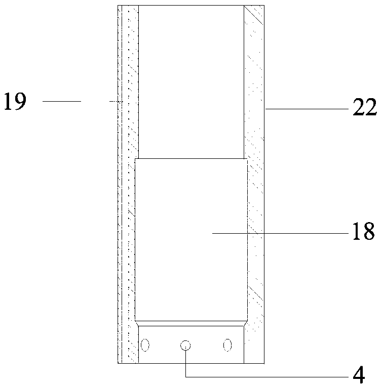 Preparation device of saturated remolded clay cutting ring sample and application method thereof