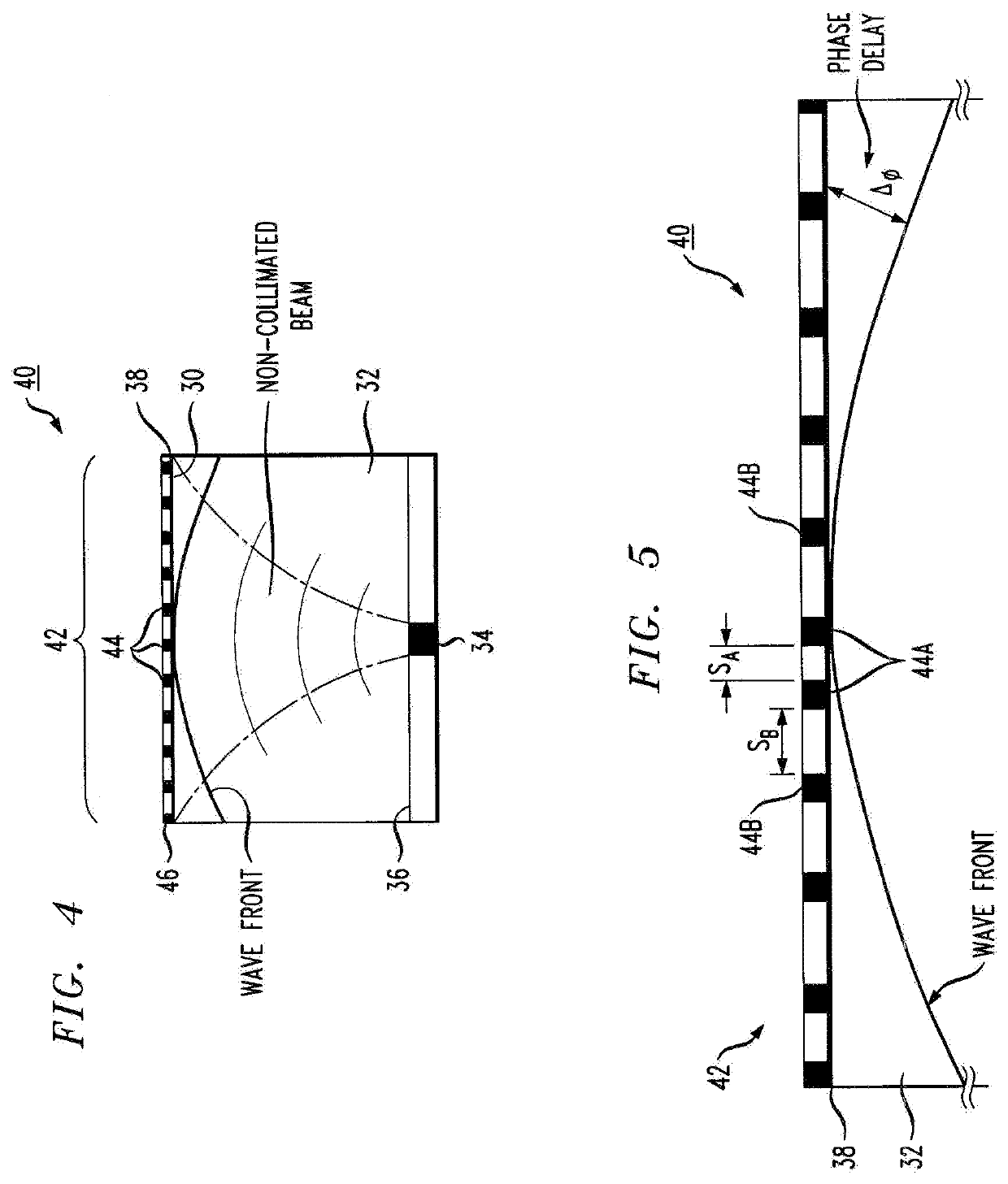 Monolithic Structured Light Projector