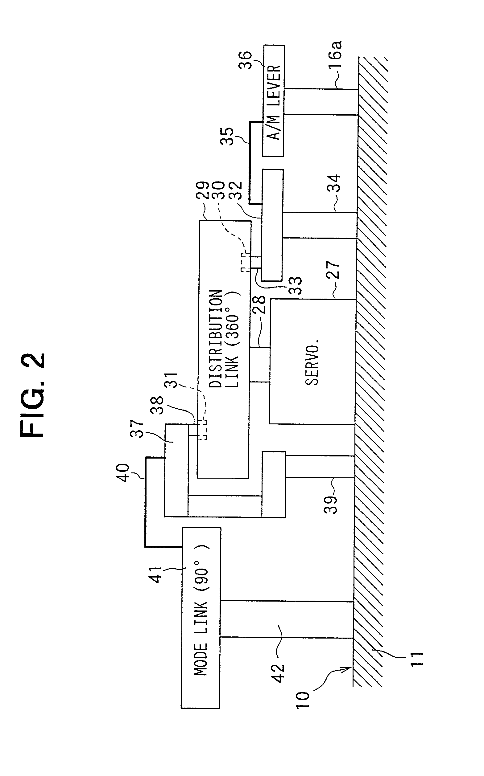 Air conditioner with door driving system