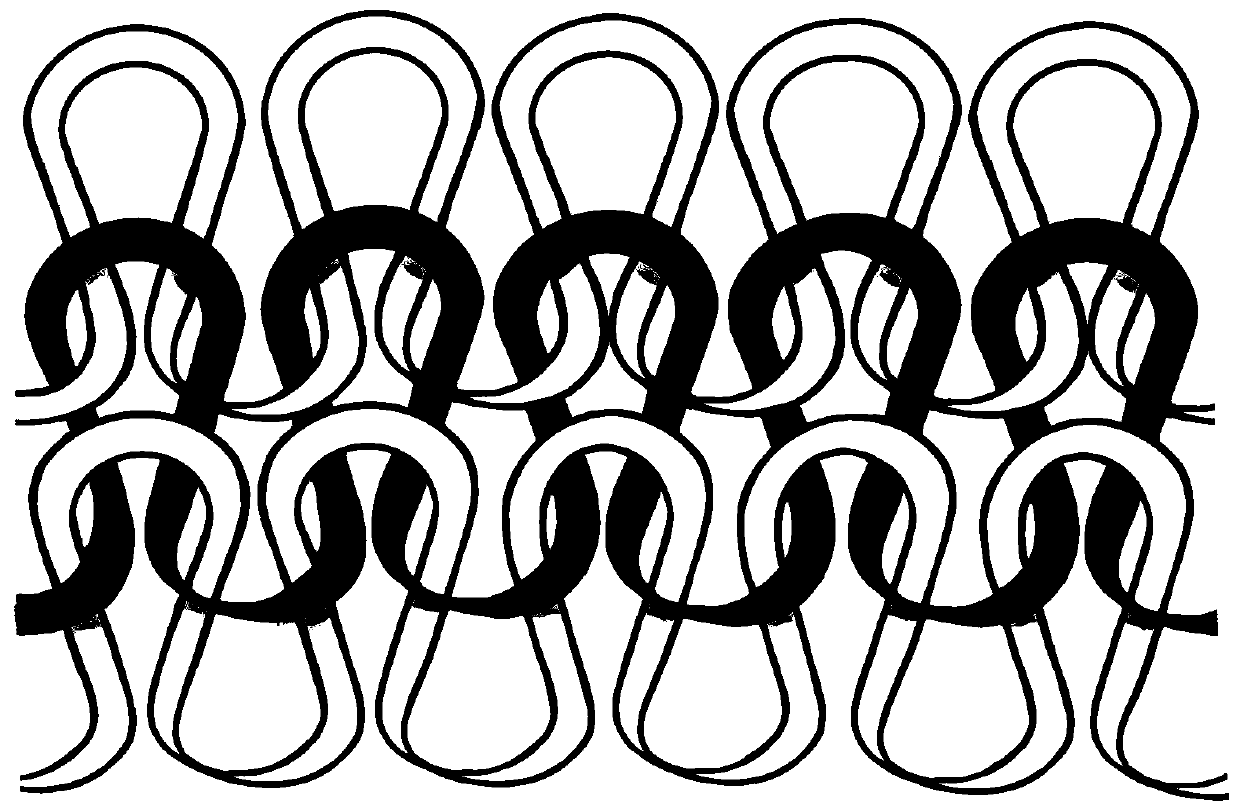 High-elastic yarn preparation method and shell fabric manufactured using same