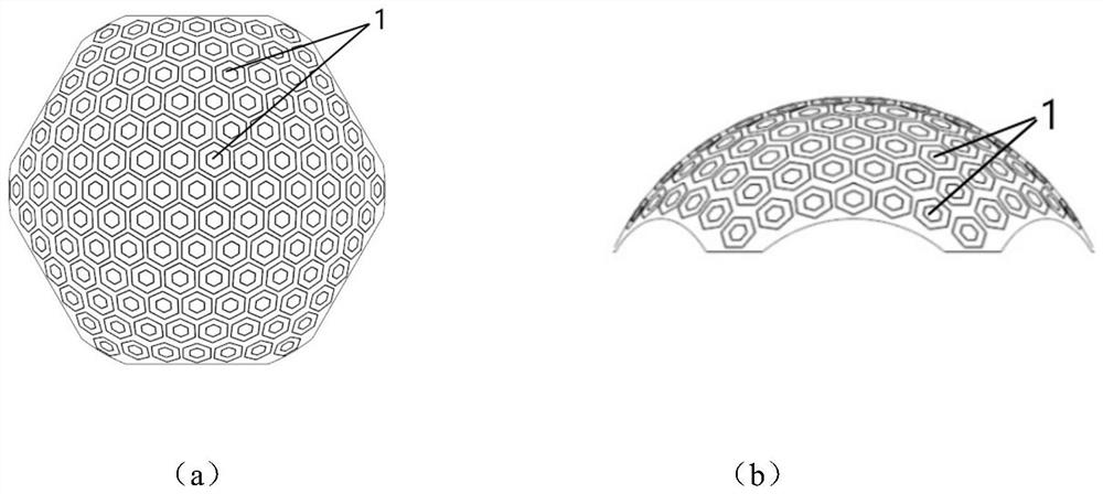 Spherical radome with equal-volume-ratio conformal mapping