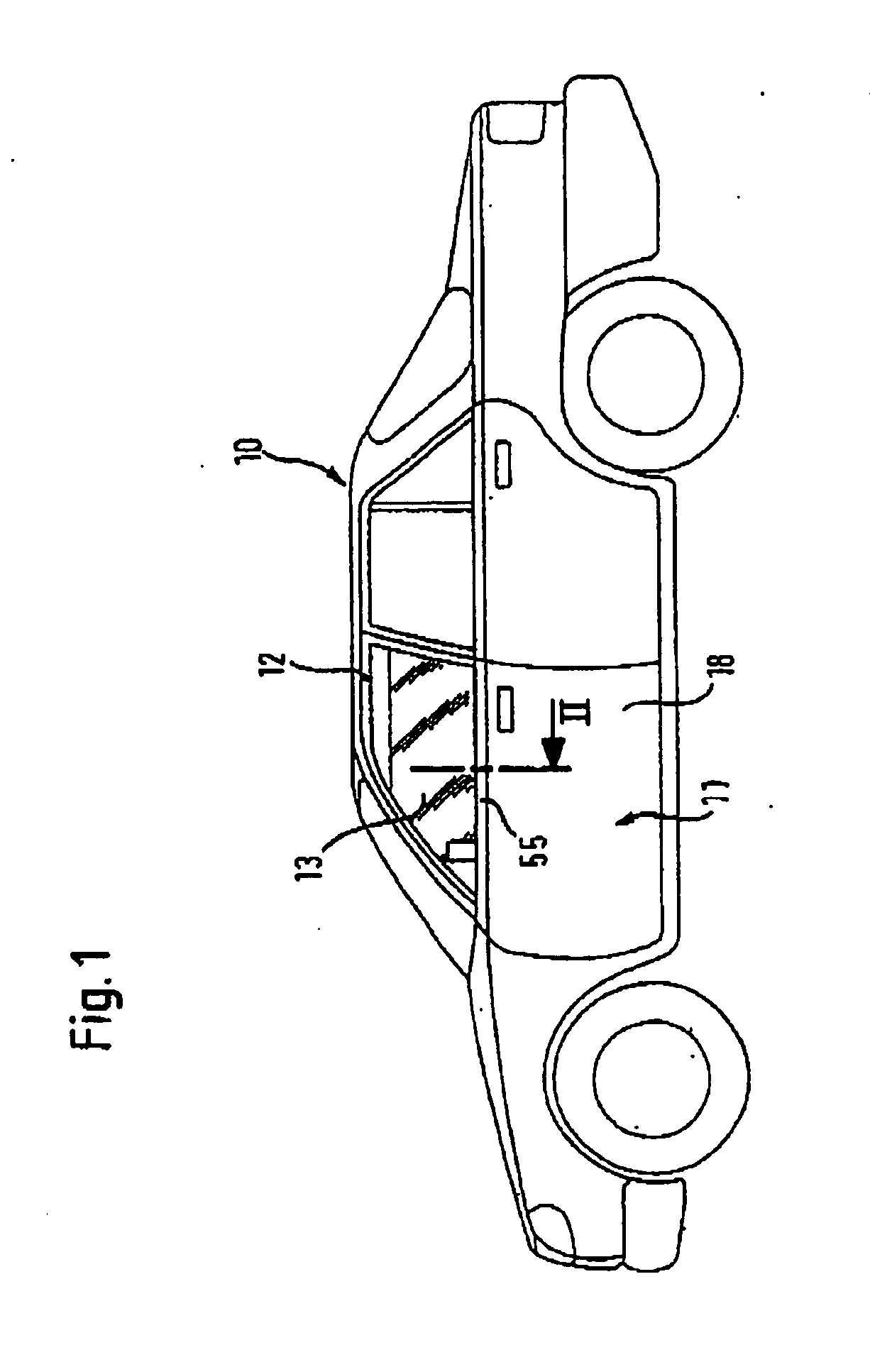 Ventilation component for window panes, especially window panes of a motor vehicle