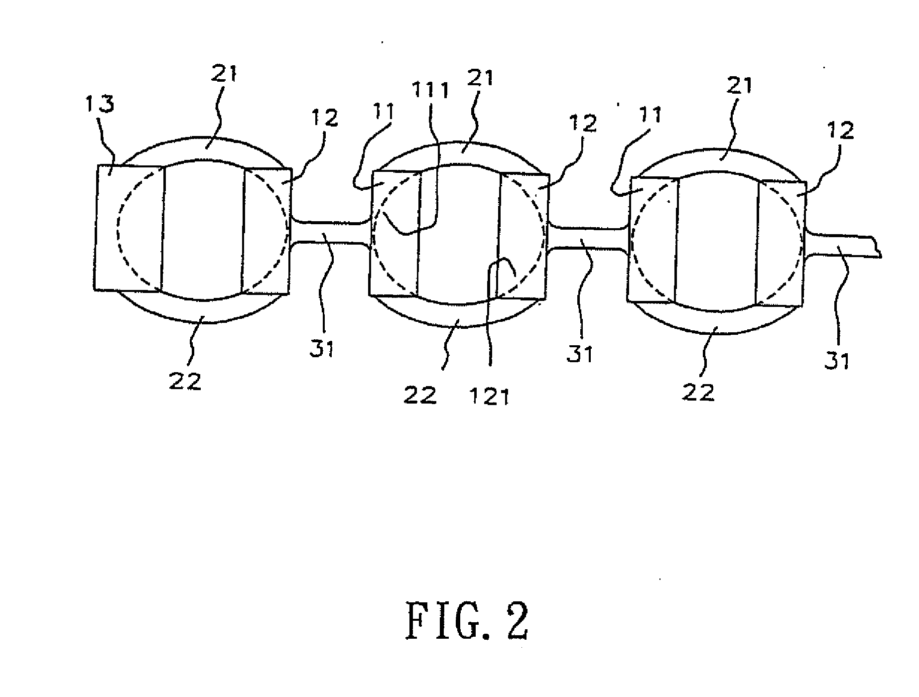Ball Connecting Body for a Rolling Motion Apparatus