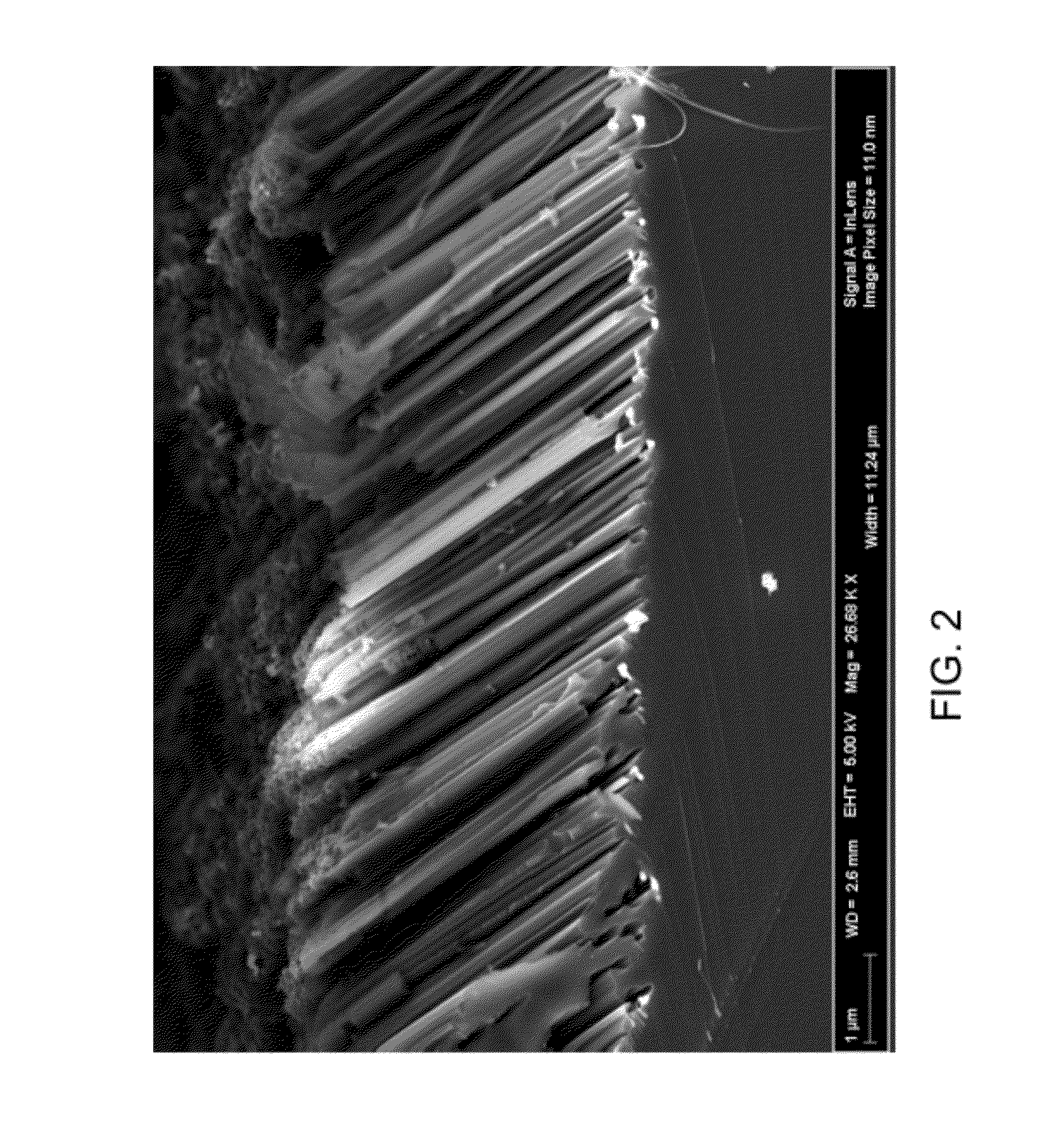 Process for fabricating nanowire arrays