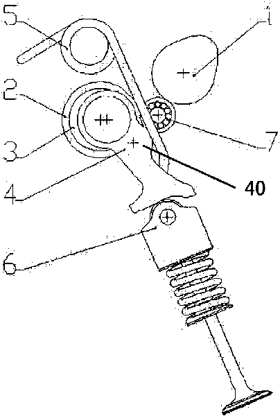 Mechanical continuous variable valve lift driving device