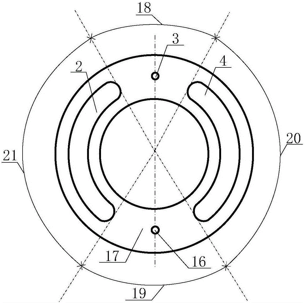 Pressure pulsation attenuation device integrated in plunger pump and capable of adjusting attenuation frequency