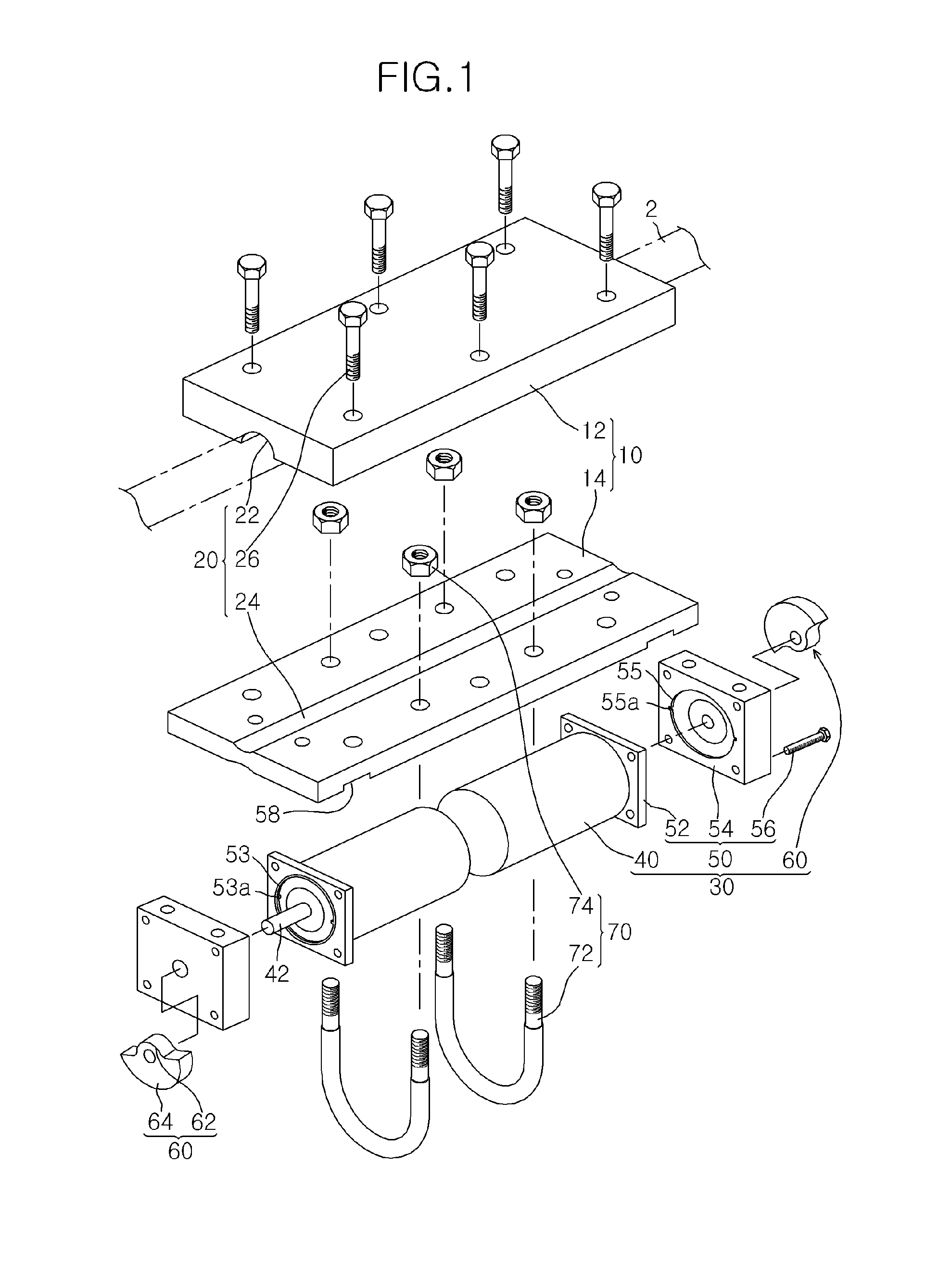 Device for removing ice and snow from power transmission line