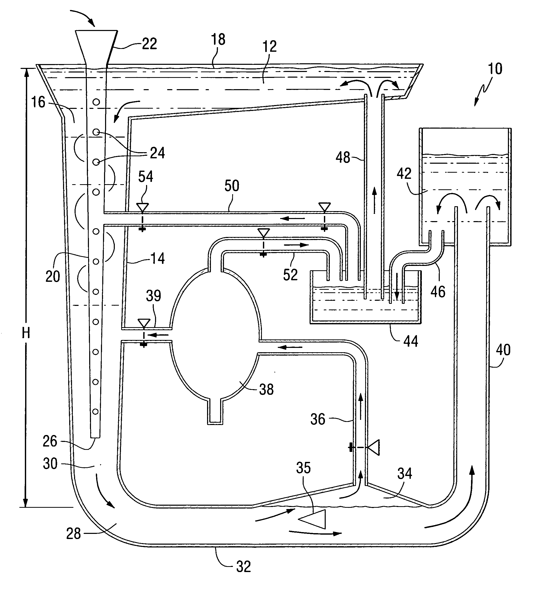 Hydraulic liquid pumping system