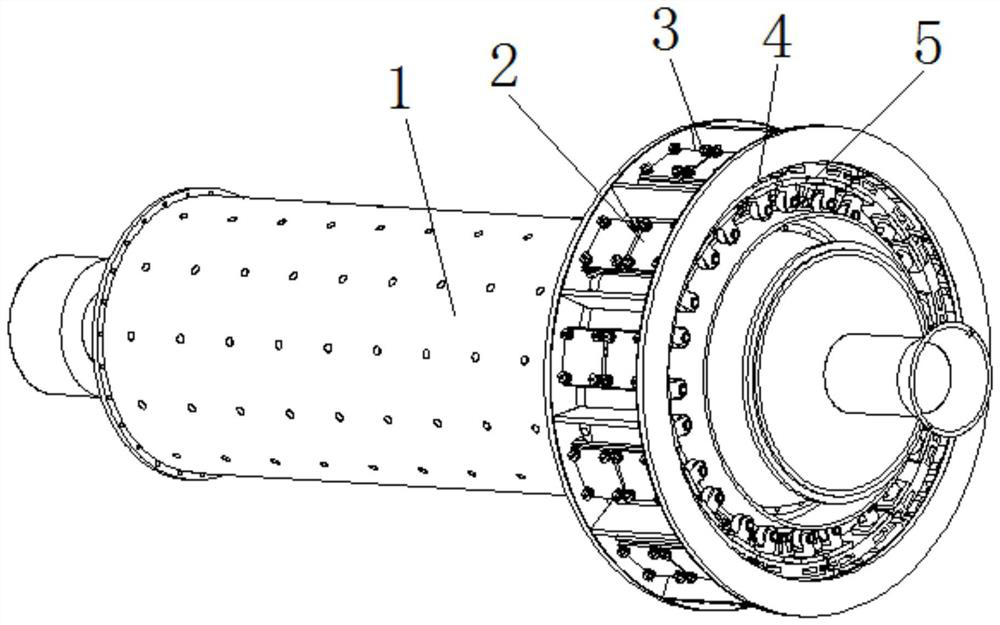 Follow-up driving motor on permanent magnet direct drive ball mill