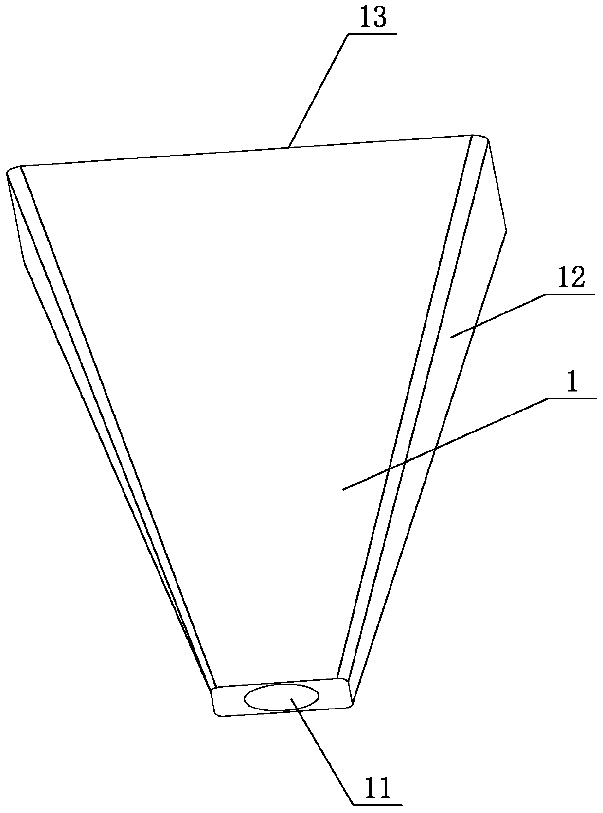 Light guide and condensation structure for surface-mounted LED