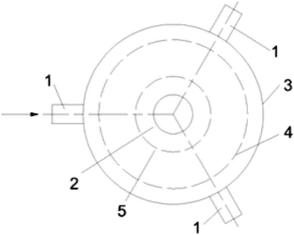 Venturi tube based high-flux hydraulic cavitation reactor and cavitation method